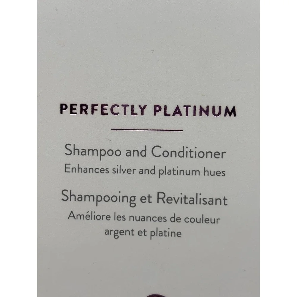NIB Monat Colour Enhance Hair Perfectly Platinum Shampoo 8 oz & Conditioner 6 oz